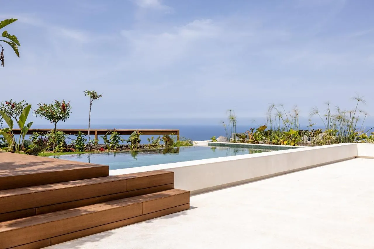 Serenity Villa On The Cliff With Climatized Pool Sauzal