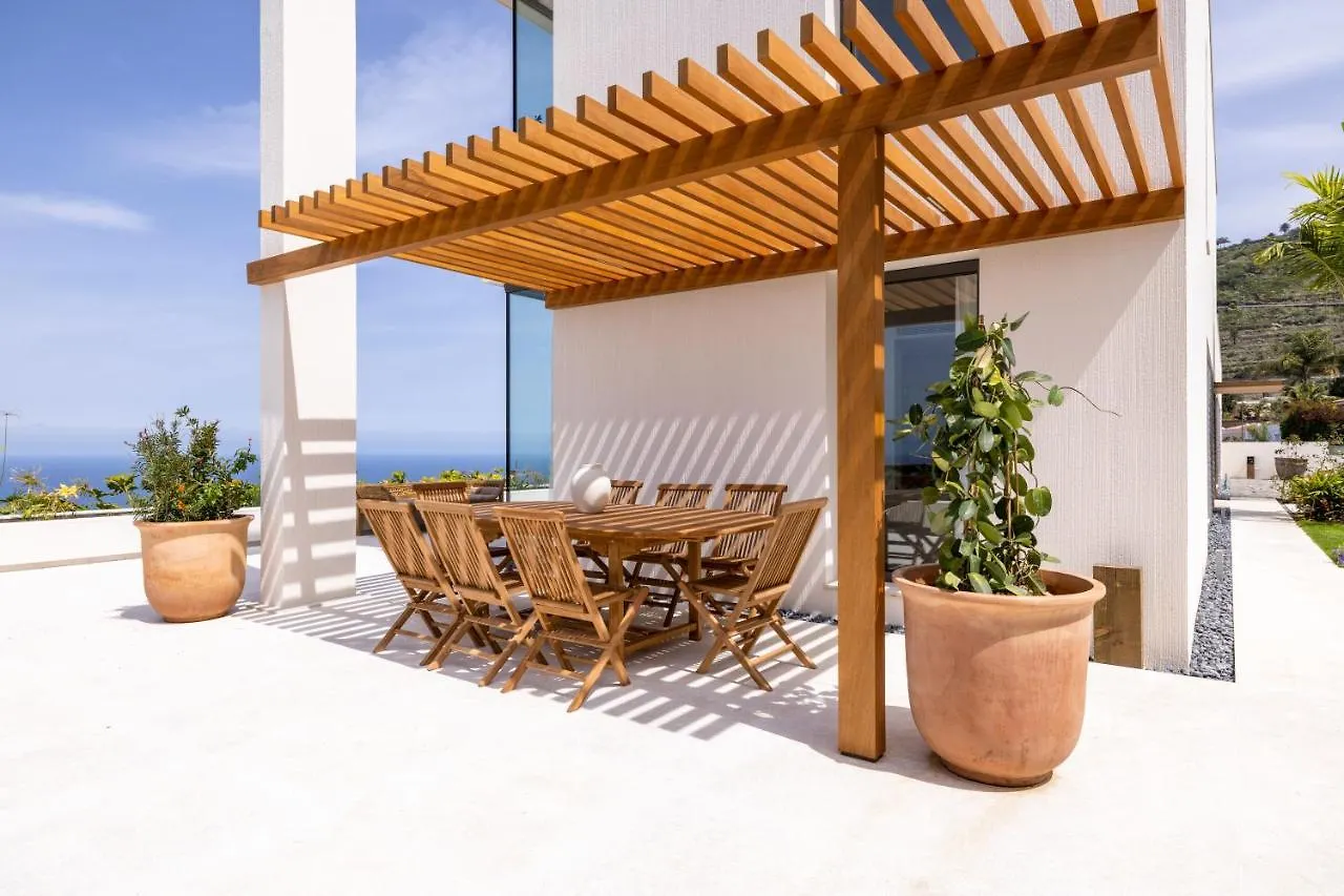 Serenity Villa On The Cliff With Climatized Pool Sauzal