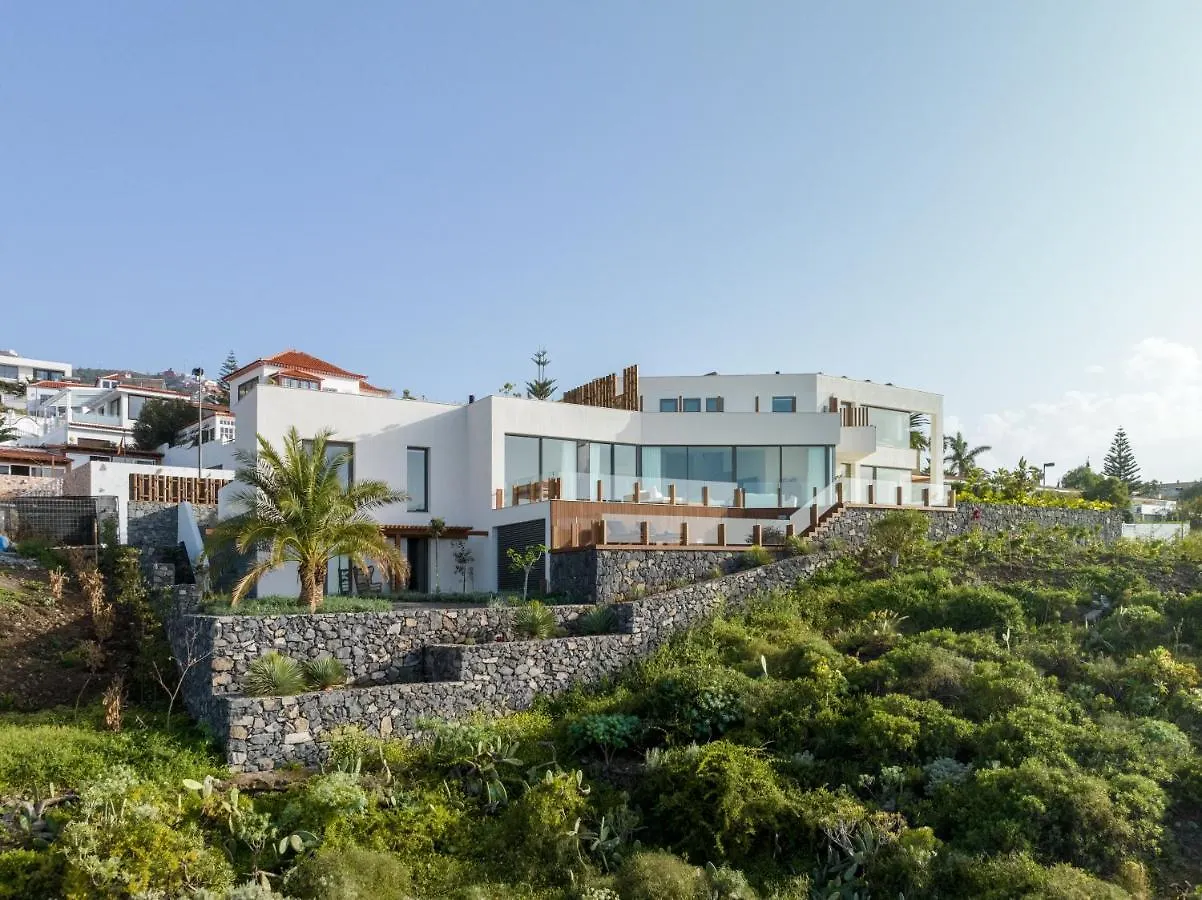 Serenity Villa On The Cliff With Climatized Pool Sauzal Spain