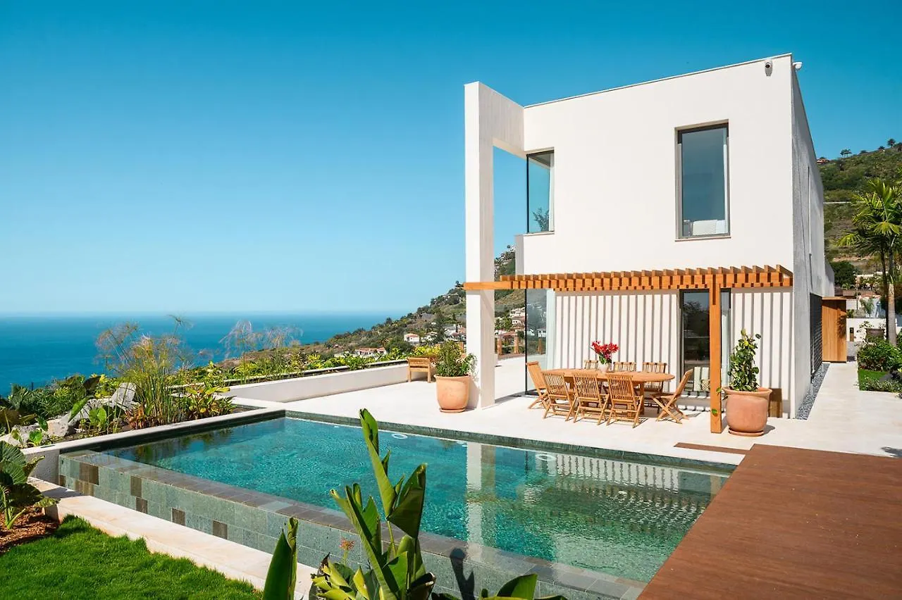 Serenity Villa On The Cliff With Climatized Pool Sauzal