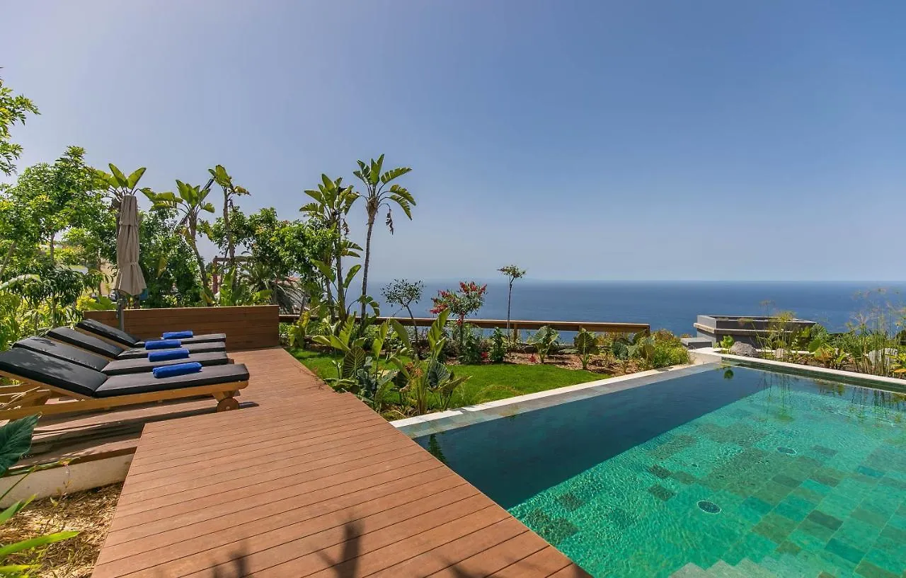 Serenity Villa On The Cliff With Climatized Pool Sauzal Spain