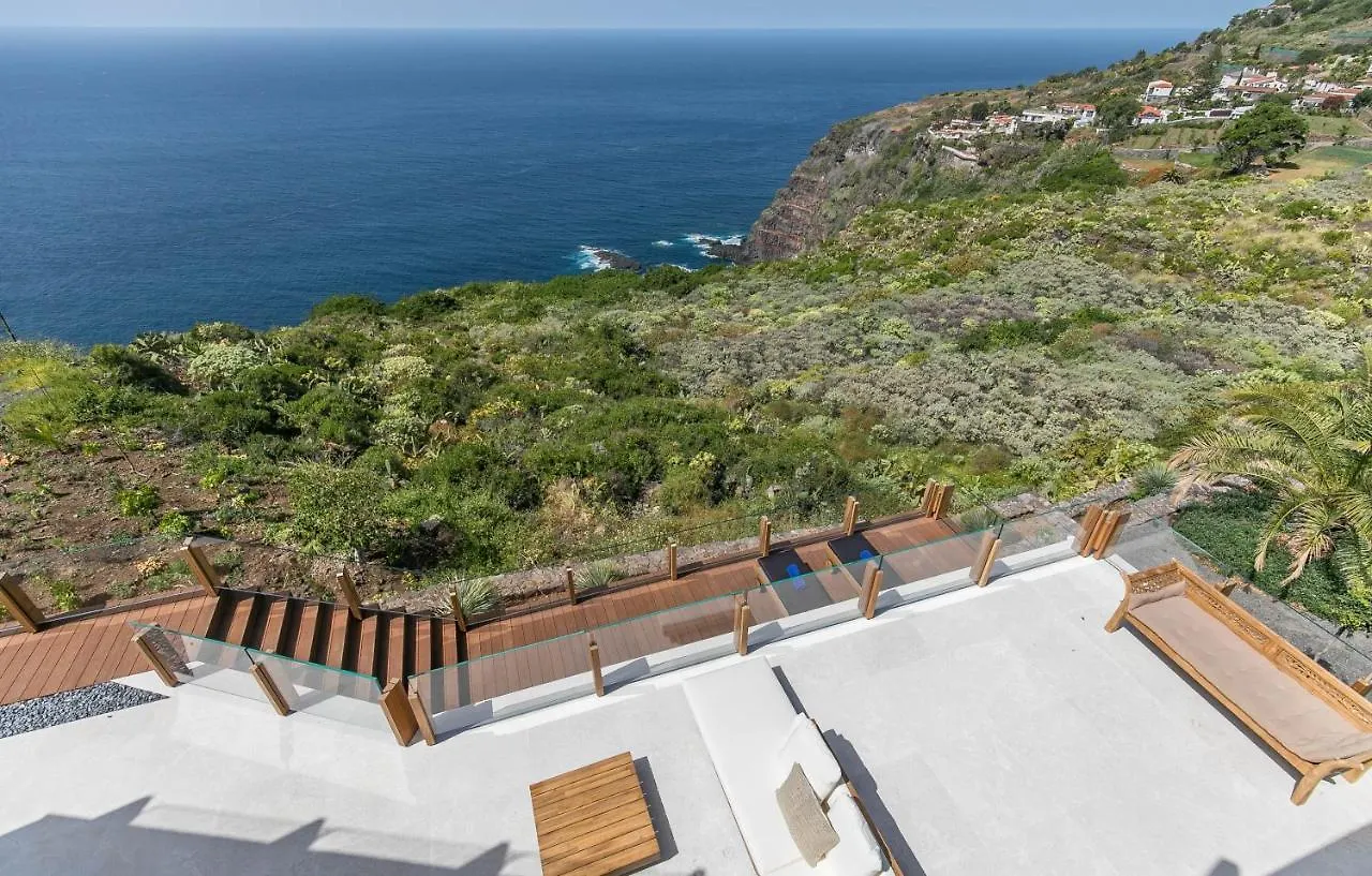 Serenity Villa On The Cliff With Climatized Pool Sauzal