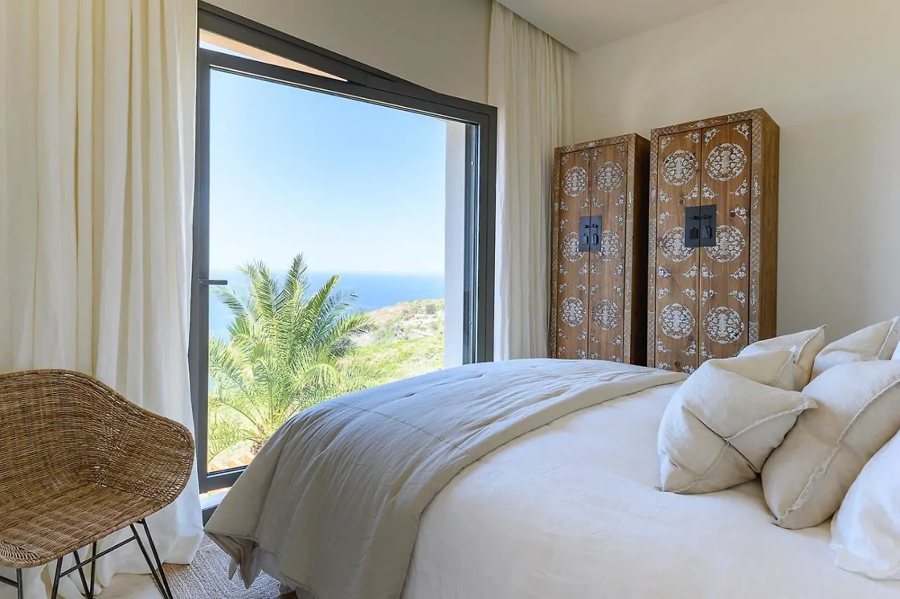 Serenity Villa On The Cliff With Climatized Pool Sauzal 0*,