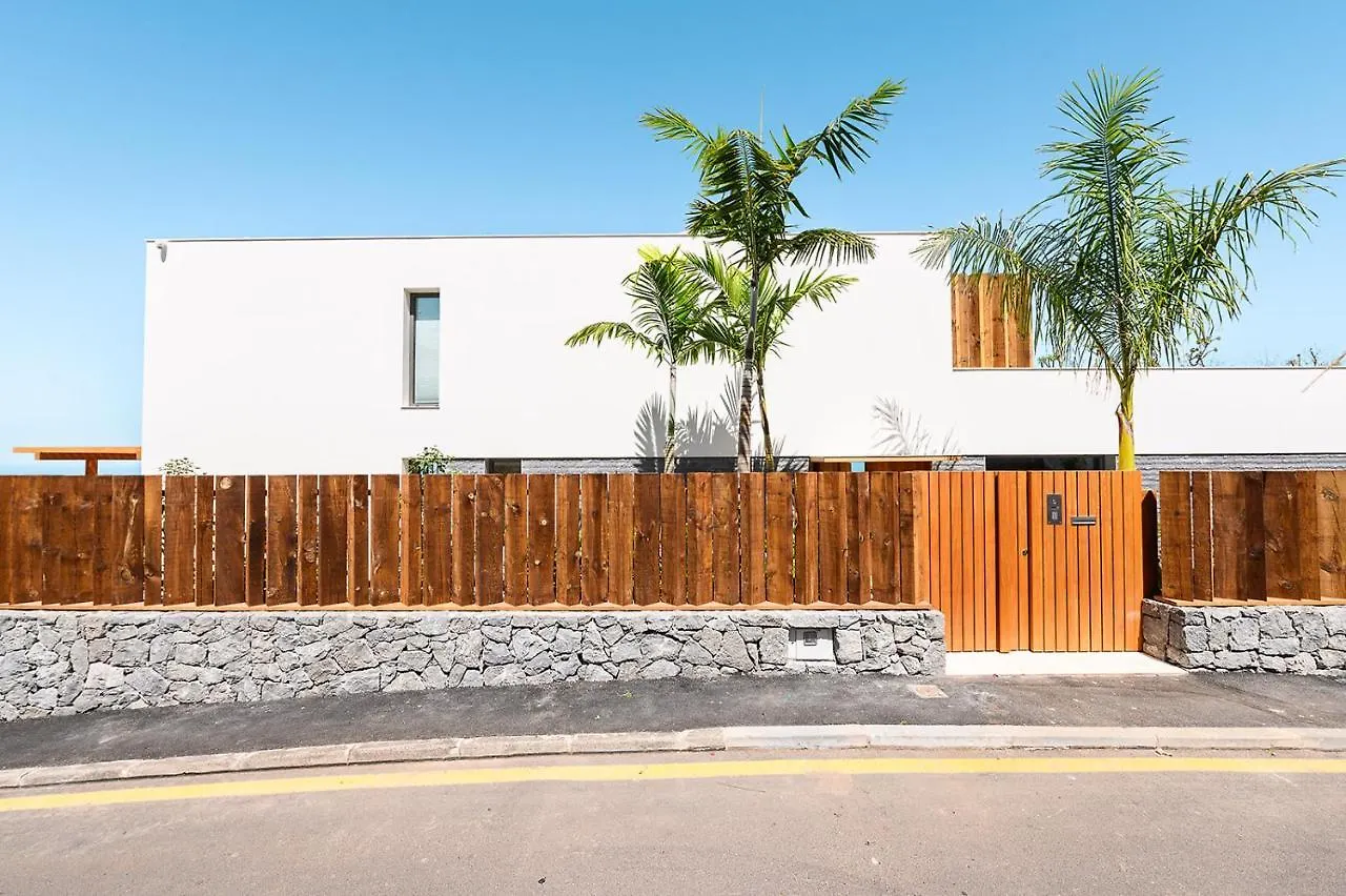 Serenity Villa On The Cliff With Climatized Pool Sauzal 0*,