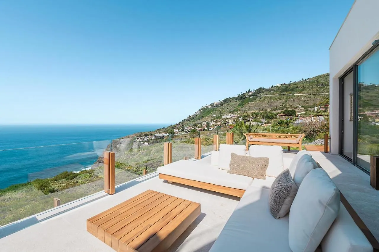 Serenity Villa On The Cliff With Climatized Pool Sauzal